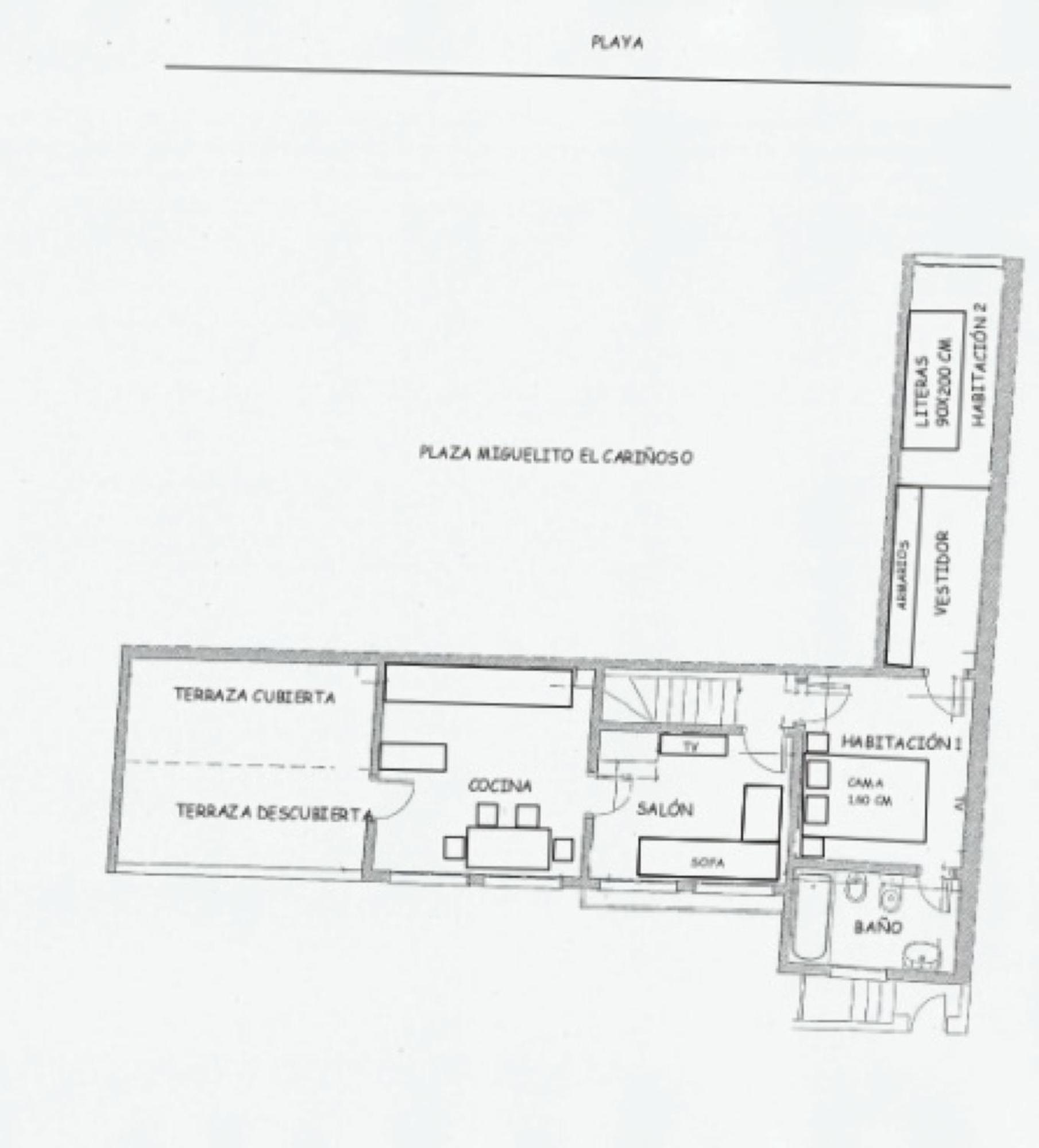 Beach Apartment In Малага Екстериор снимка